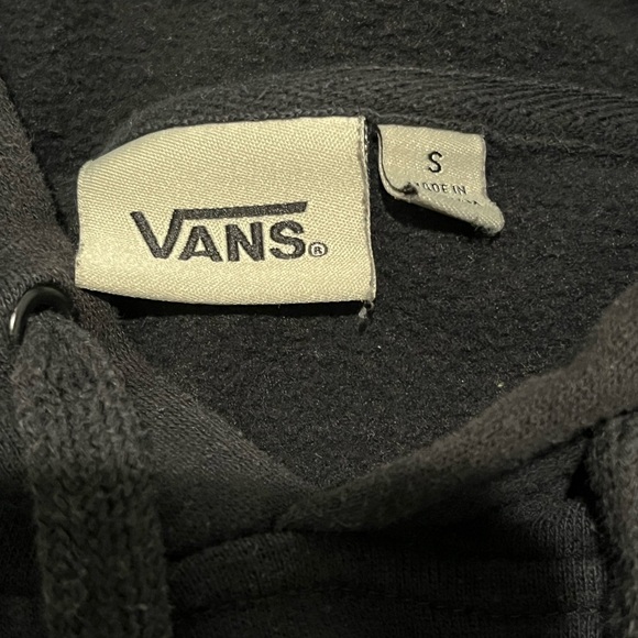 Vans Black Hoodie with Gold Logo - Picture 4 of 6
